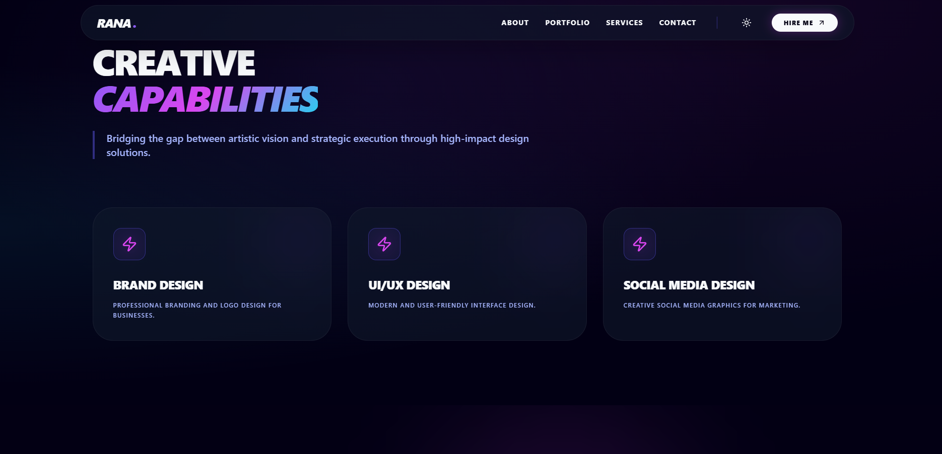 Premium Creative Narrative Portfolio